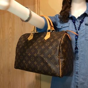 For TRADE Louis Vuitton Speedy 30 Handbag